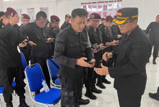 Kalapas Lubuk Linggau Briefing Penguatan Sistem Pengamanan dan Pengawasan