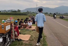 Pengalaman Tak Terlupakan, Ngopi di Alam Terbuka View Bukit Barisan dan Hamparan Sawah Musi Rawas