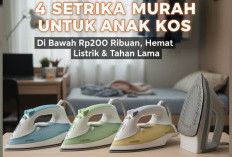 4 Setrika Murah untuk Anak Kos di Bawah Rp200 Ribuan, Hemat Listrik dan Tahan Lama