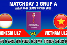 Hidup Mati Garuda Muda, Prediksi Indonesia U17 vs Vietnam U17, Piala AFF U17 2026, Matchday 3, Grup A