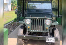Mobil Jeep Saksi Perjuangan AK Gani, Benda Bersejarah di Museum Subkoss Garuda Sriwijaya Lubuklinggau