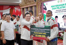 Atlet yang Dapat Medali PON XXI Aceh Dapat Bonus dari Pj Gubernur