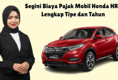 Segini Biaya Pajak Mobil Honda HR-V, Lengkap Tipe dan Tahun