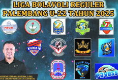 Persiapkan Hadapi Porprov tahun 2025 PBVSI Kota Palembang Adakan Liga Voli  