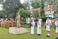 Wali Kota jadi Pembina Upacara di SMPN 14 Lubuk Linggau, Berikut Pesan Penting yang Disampaikan
