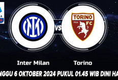 Kans El Toro Hempas Il Toro?, Prediksi Inter Milan vs Torino, Giornata 7 Liga Italia 2024, Tayang Kapan?