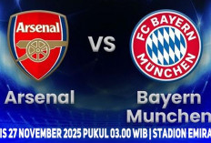 Demi Tahta Puncak! Prediksi Arsenal vs Bayern Munchen, Liga Champions 2025/2026, Matchday 5, Live di Mana?