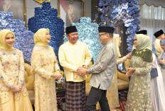 Bupati dan Wabup Empat Lawang Hadiri Open House Pemprov Sumsel