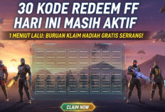 30 Kode Redeem FF Hari Ini Masih Aktif 1 Menit Lalu: Buruan Klaim Hadiah Gratis Sekarang