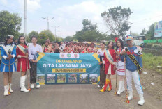 Kerja Keras Berbuah Manis, SMPN Bangun Rejo Sabet Juara III Marching Band Tingkat Kabupaten