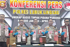 Ungkap 29 Kasus dan Bekuk 39 Tersangka, Polres Lubuk Linggau Sita Barang Bukti Tembakau Sintesis