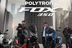 Polytron Fox 350 Resmi Meluncur: Motor Listrik Rp15 Jutaan dengan Jarak Tempuh Tembus 136 Km