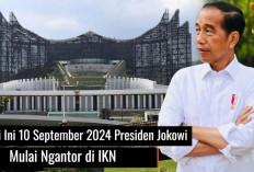 Hari Ini Selasa 10 September 2024, Presiden Jokowi Mulai Ngantor di IKN