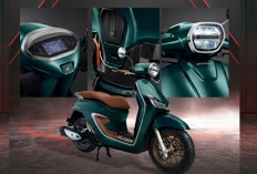 Desain Retro Modern Elegan, Honda Stylo 160 Burgundy Bikin Skutik Lain Terlihat Biasa