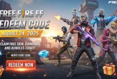 Kode Redeem FF 24 Agustus 2025: Klaim Skin, Diamond, dan Bundle Gratis Hari Ini