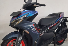 Yamaha Thamrin Lubuk Linggau Hadirkan Yamaha Aerox Cyber City, Motor Sporty Teknologi Canggih