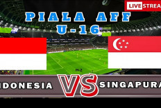 Catat! Ini Jadwal Pertandingan Timnas Indonesia Vs Timnas Singapura AFF U16 2024