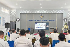 Rapat Anev Triwulan II, Kalapas Lubuk Linggau Komitmen Perbaiki Kekurangan dan Pastikan Program Terlaksana