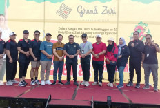 Meriahkan HUT Lubuk Linggau ke-23, Manajemen Hotel Grand Zuri dan Layang-Layang Organizer Gelar Senam Sehat