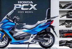 New Honda PCX 125 Skutik Bonsor dengan Makin Garang Konsumsi BBM 47 Km per Liter 