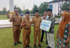 Apel Perdana, Wakil Bupati Musi Rawas H Suprayitno Berikan Santunan Kematian dan Bingkisan ke ASN Purna Bhakti