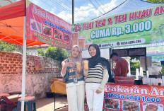Jajanan Amel Perpaduan Es Teh Hijau, Thai Tea, dan Bakaran yang Bikin Ketagihan
