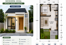Inspirasi Rumah Tipe 21 Modern 2026, Desain Minimalis Bikin Betah