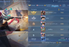 5 Player Top Lubuklinggau Hero Lesley Mobile Legends Minggu Ini