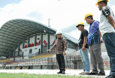 Persiapan Tuan Rumah PORPROV, Pemkab Muba Kebut Pembangunan Sandwich Track Stadion Serasan Sekate 