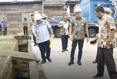 Pastikan Pembangunan Sesuai RAB, Pj Wali Kota Lubuk Linggau H Trisko Defriyansa Lakukan Safari Pembangunan