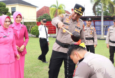 37 Personel Naik Pangkat, Ini Pesan Kapolres Musi Rawas