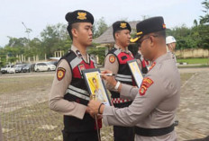  4 Personil Polres Muratara di PTDH Ini Pesan Kapolres Muratara 