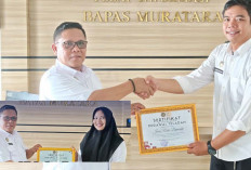 Bapas Muratara Apresiasi Pegawai Teladan, Wujud Nyata Budaya Kerja Berintegritas dan Sistemik