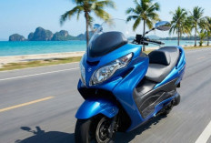 Suzuki Bangkit di Kelas Skutik Premium, Burgman 150 Siap Tantang NMAX dan PCX 
