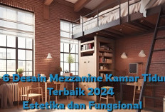 6 Desain Mezzanine Kamar Tidur Terbaik 2024, Estetika dan Fungsional