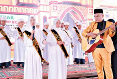 Hafla Akbar Ulang Tahun ke 4 Ponpes Misro Arafah Lubuklinggau Wisuda 55 Santri