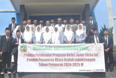 Pelajari Ilmu Jurnalistik, Santri Niha'ie Ponpes Misro Arafah Kunjungi Harian Pagi Linggau Pos
