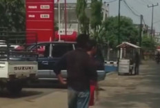 Viral Video Pengendara Dimintai Uang Parkir saat Antre di SPBU Tugumulyo Musi Rawas, 2 Pria Sudah diamankan