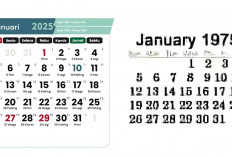 Mengapa Kalender 2025 Sama dengan Kalender 1975, 1997, dan Lainnya? Simak Penjelasannya