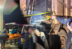 Dua Dump Truck Batu Bara Tabrakan di Jalan Hauling Muratara, 1 Korban Meninggal