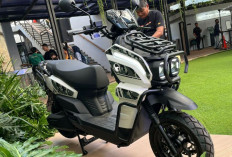 Bukan Motor Listrik Biasa, Tirano Tampil Gagah dengan Fitur Mobil Premium