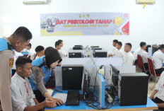 164 Calon Tamtama Jalani Tes Psikologi CAT di Polda Sumsel, Bebas dari Praktik Kecurangan  