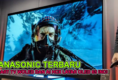 Smart TV Lengkap dengan WOLED dan AI HCX Hanya Panasonic Z85A 4K OLED 65 Inci