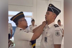 Pegawai Lapas Lubuk Linggau Naik Pangkat, Ini Pesan Kalapas Lubuk Linggau