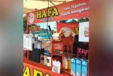 Minuman Segar UMKM Hafa Thai Tea Jadi Pelepas Dahaga di Tengah Teriknya Cuaca