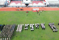 Gelar Pasukan Pengamanan, Siap Amankan PORPROV dan PEPARPROV Sumsel 2025