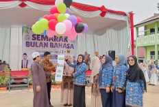 Dinas Perpustakaan dan Kearsipan Lubuk Linggau Buka Kegiatan Semarak Bulan Bahasa ke-VII SDIQ Ar Risalah