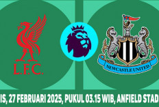 Misi The Reds Nyaman di Puncak? Prediksi Liverpool vs Newcastle United, Liga Inggris 2024/2025, Pekan ke-27 