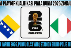 Duel Hidup Mati, Prediksi Bosnia vs Italia, Final Playoff Kualifikasi Piala Dunia 2026, Zona UEFA, Live iNews
