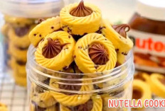 Resep Kue Kering Nutella Cookies Untuk Sajian Lebaran Bersama Keluarga